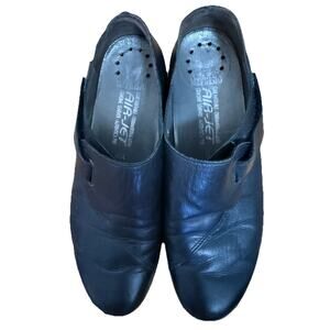 MEPHISTO Women’s Genuine Leather Black Air-Jet Shoes Size 6.5